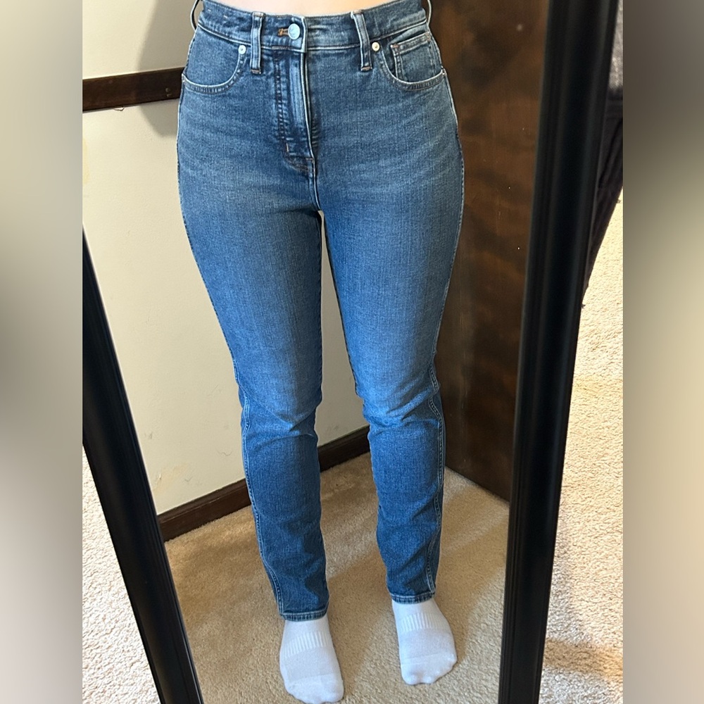 Madewell Stovepipe Straight Jean